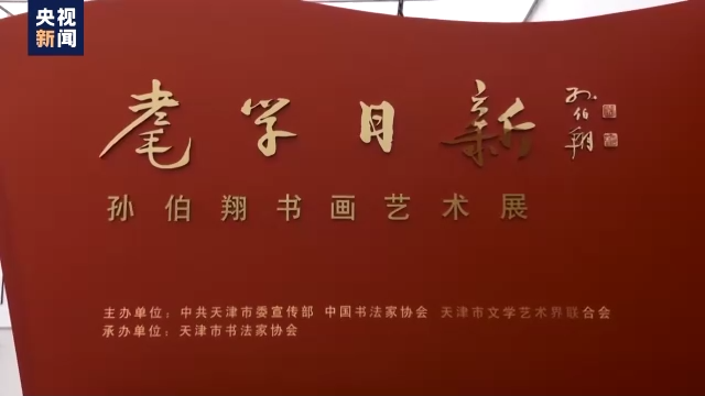 魏碑雄风，著名书道艺术家孙伯翔灭一火！